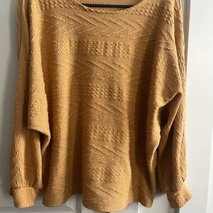Mod Boutique Modern & Unique Yellow Sweater size medium
